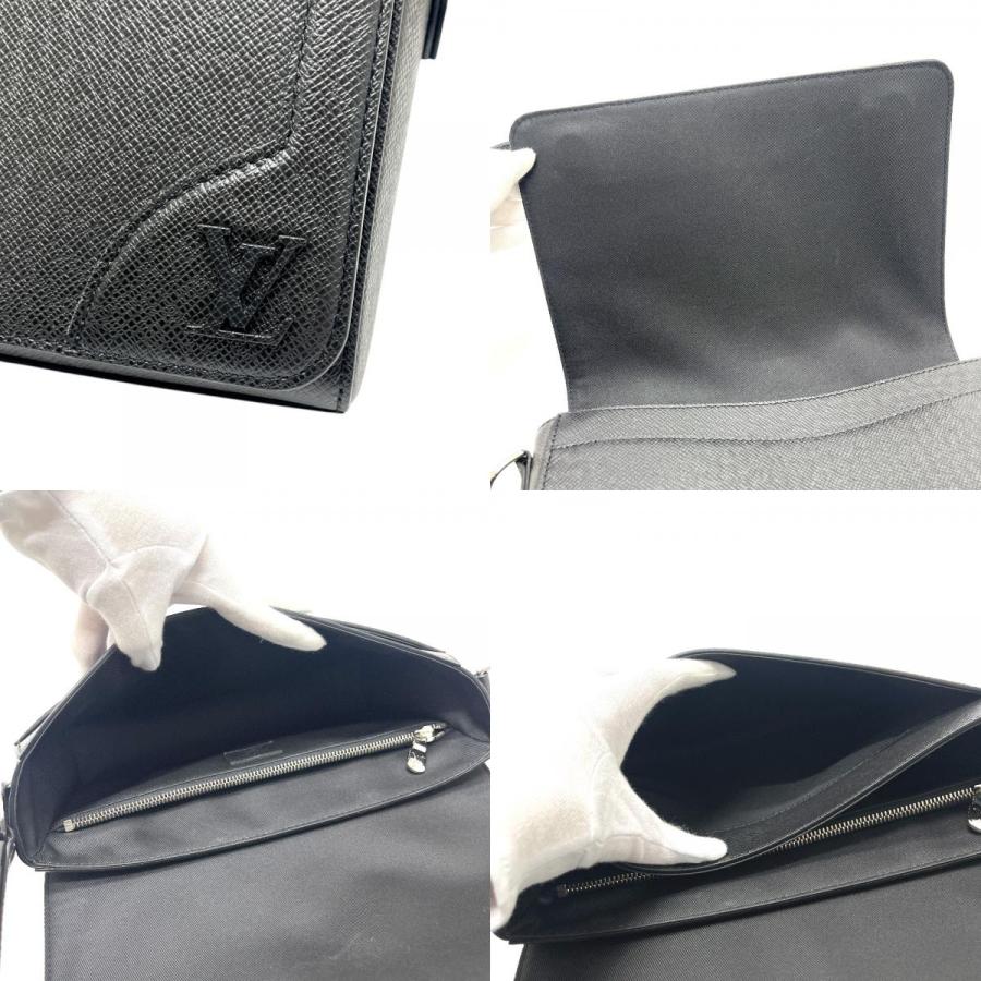 美品 LOUIS VUITTON ルイヴィトン M30807 ニュー・フラップ  メッセンジャー ショルダーバッグ タイガ  ノワール ブラック メンズ【中古】 | LOUIS VUITTON | 08
