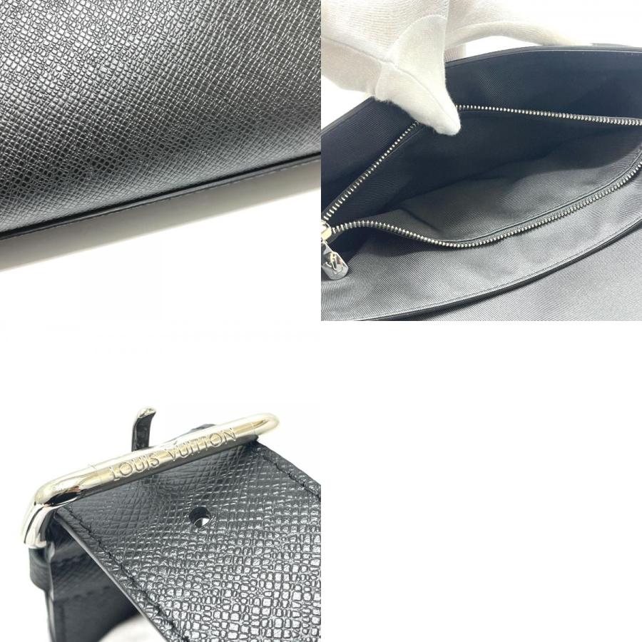 美品 LOUIS VUITTON ルイヴィトン M30807 ニュー・フラップ  メッセンジャー ショルダーバッグ タイガ  ノワール ブラック メンズ【中古】 | LOUIS VUITTON | 09