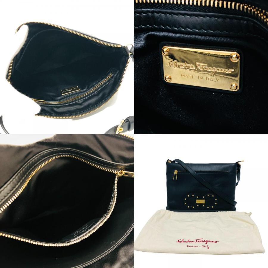 Salvatore Ferragamo サルヴァトーレフェラガモ ガンチーニ カバン ショルダーバック 肩掛けバック ショルダーバッグ レディース【中古】 |  | 09