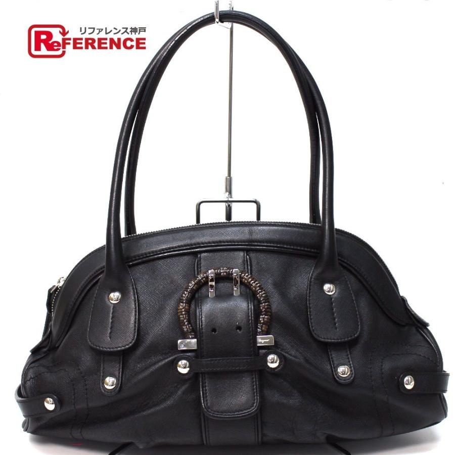 Salvatore Ferragamo サルヴァトーレフェラガモ セミショルダーバッグ ガンチーニ ショルダーバッグ | 