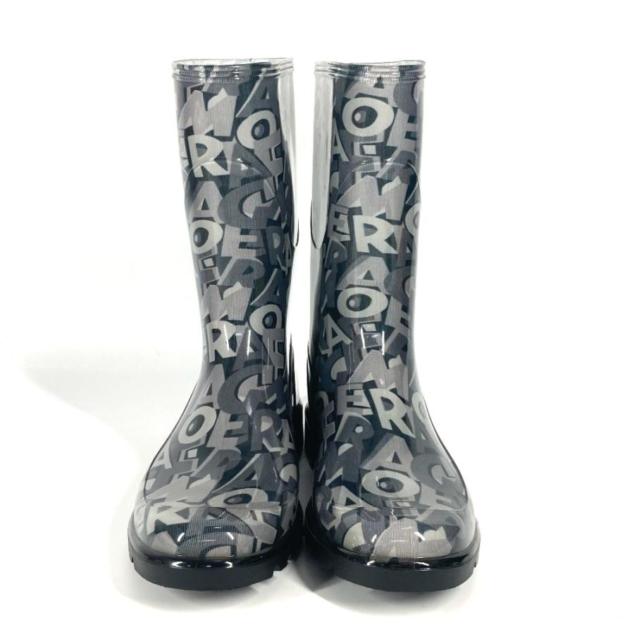 Ferragamo レインシューズ フェラガモ ラバー シューズ ピンク