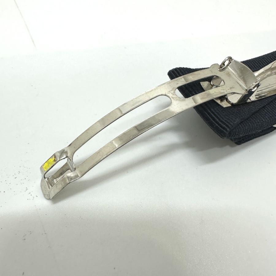 美品 Salvatore Ferragamo サルヴァトーレフェラガモ ヴァラリボン アクセサリー バレッタ ネイビー レディース【中古】 |  | 06