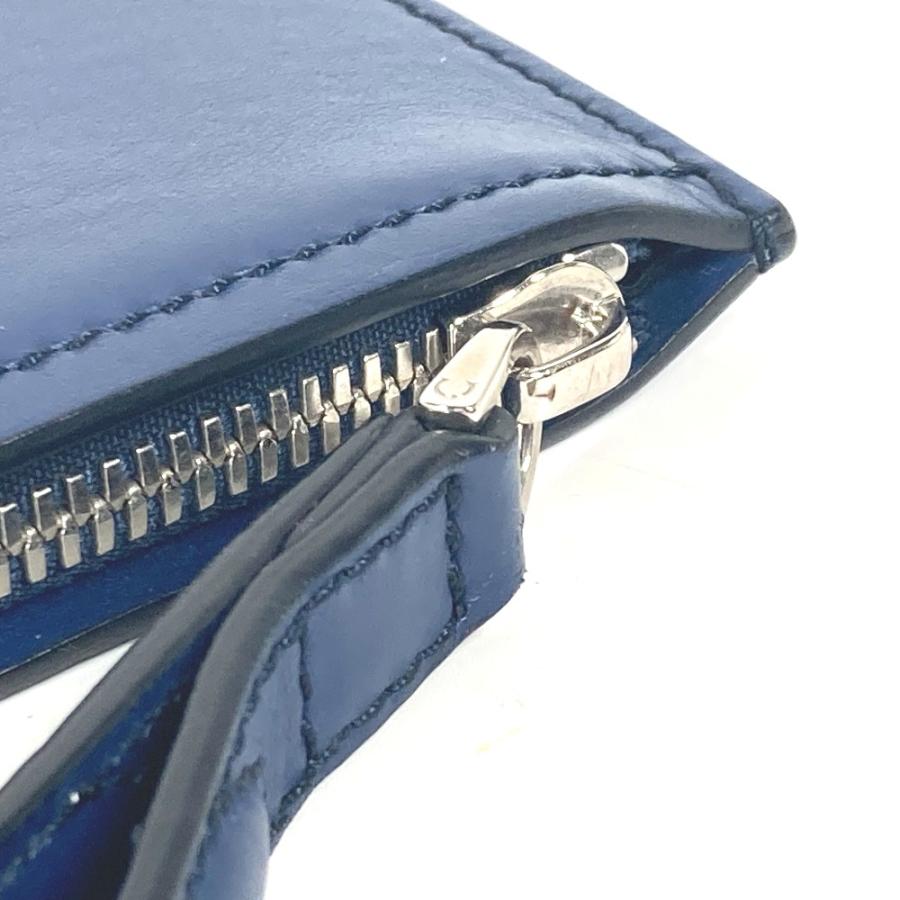 美品 Salvatore Ferragamo サルヴァトーレフェラガモ ガンチーニ カバン ポーチ ストラップ付 クラッチバッグ ブルー メンズ【中古】 |  | 08