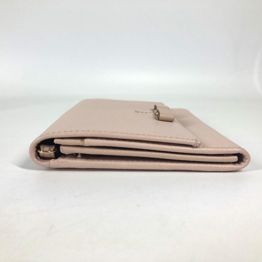 美品 Salvatore Ferragamo サルヴァトーレフェラガモ ヴァラ リボン りぼん ポーチ フラップ クラッチバッグ ピンク レディース【中古】 |  | 02