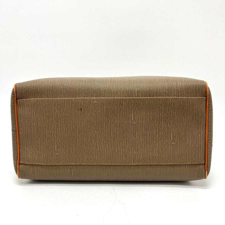 Salvatore Ferragamo サルヴァトーレフェラガモ AG219155 ロゴ バイカラー カバン バッグ ハンドバッグ ボストンバッグ ブラウン【中古】 |  | 04