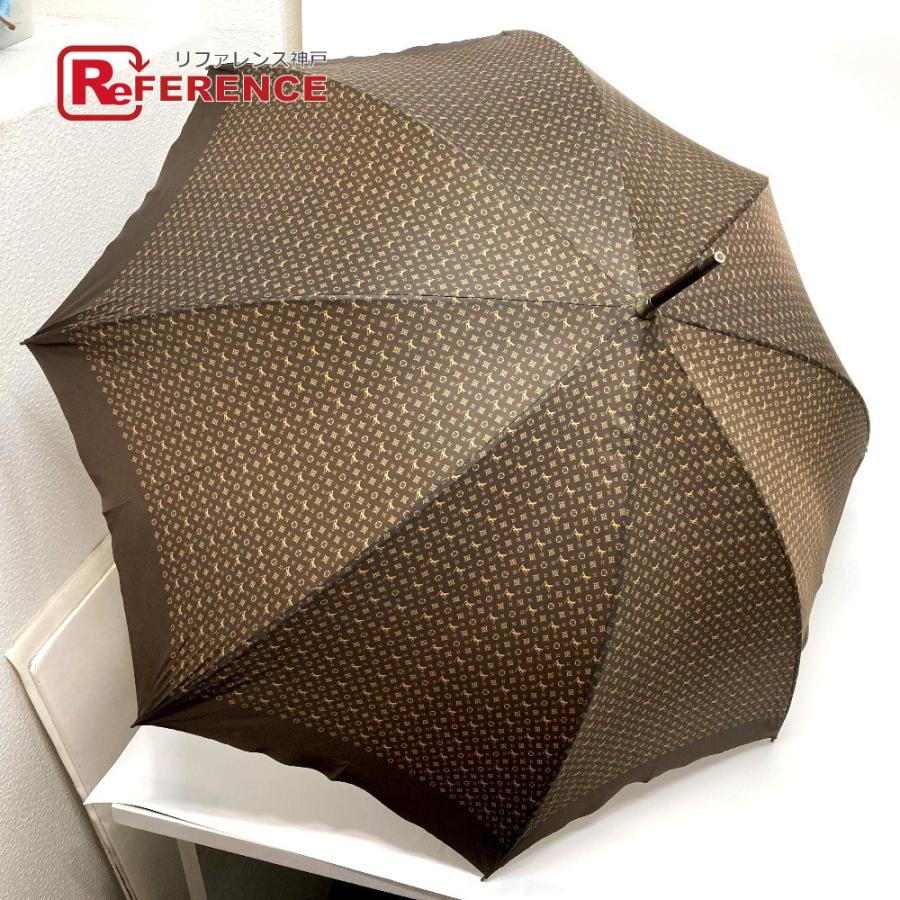 LOUIS VUITTON ルイヴィトン ヴィンテージ アンブレラ レイングッズ 雨具 モノグラム 傘 キャンバス ブラウン ユニセックス【中古】  :1685-20335-20:リファレンス コレクション - 通販 - Yahoo!ショッピング