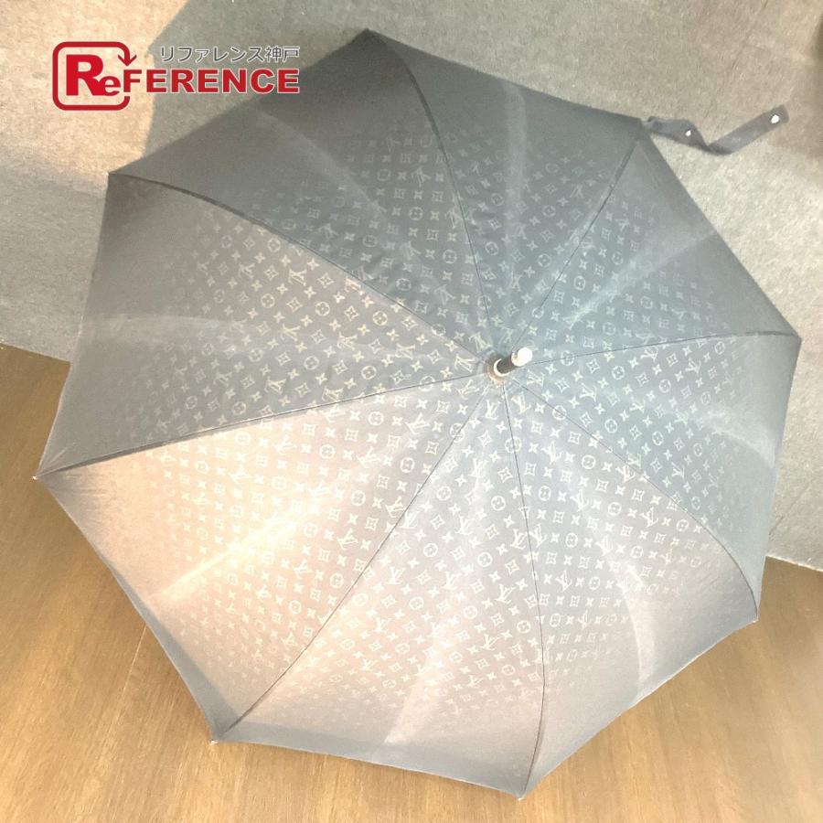 LOUIS VUITTON ルイヴィトン モノグラム 長傘 アンブレラ 傘 ブラック メンズ【中古】 | LOUIS VUITTON