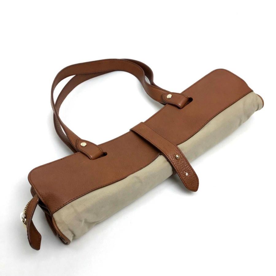 BURBERRY バーバリー ショルダー カバン ベージュ/ブラウン トートバッグ キャンバス/レザー  ユニセックス | BURBERRY | 08