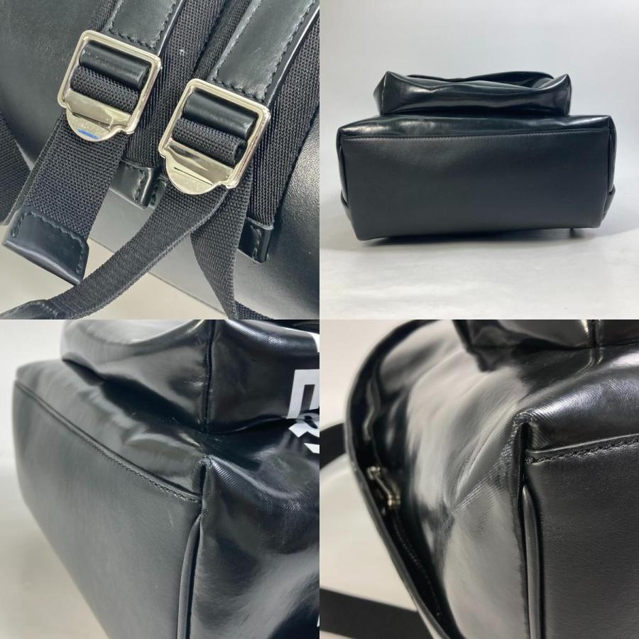 バーバリー BURBERRY ML JETT ホースフェリー 8021908 バックパック リュックサック コーティングキャンバス ブラック BURBERRY（バーバリー） 8021908 ML JETT ホースフェリー バックパック