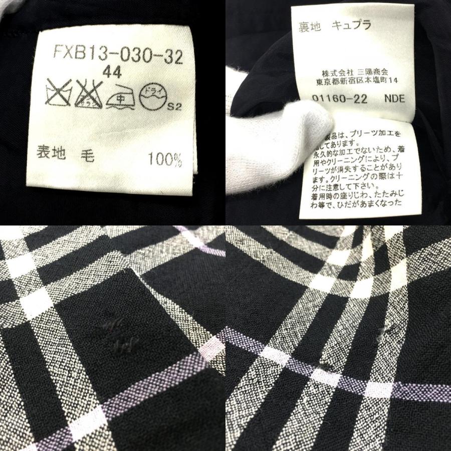 BURBERRY バーバリー チェック柄 ミニスカート フレア 2点セット スカート 毛//ポリウレタン レディース | BURBERRY | 09