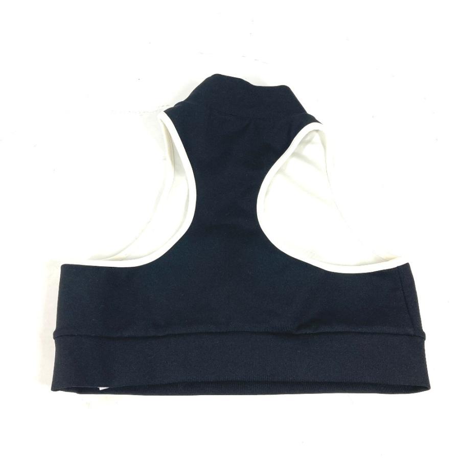 美品 BURBERRY バーバリー ロゴ トップス 袖なし アパレル バイカラー ヨガウェア スポーツウェア タンクトップ ブラック 【中古】 | BURBERRY | 01