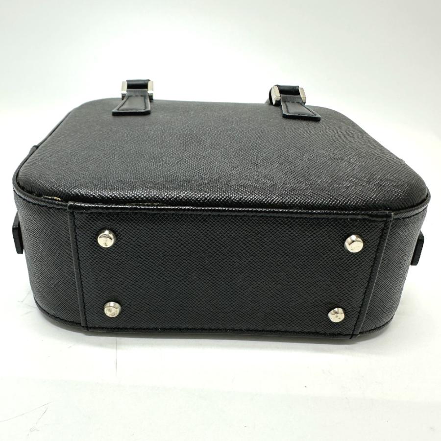 美品 BURBERRY バーバリー ミニ 内側チェック ハンドバッグ ブラック レディース【中古】 | BURBERRY | 04