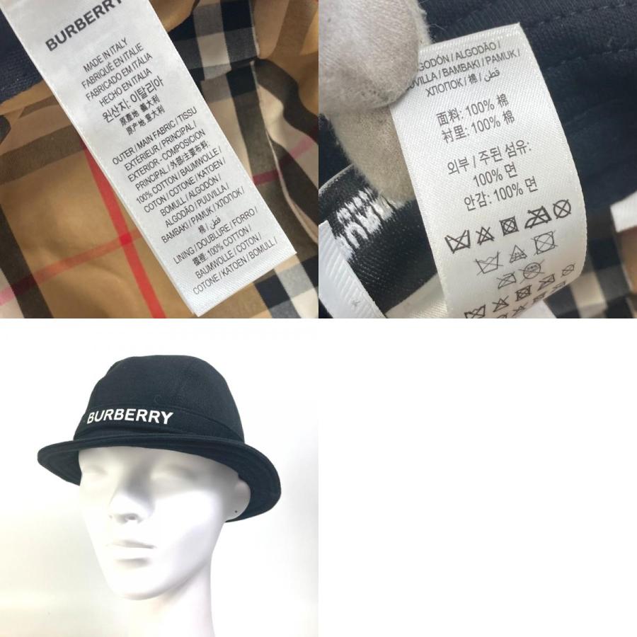 BURBERRY（バーバリー） 8026928 ハット帽 帽子 ロゴ バケットハット 