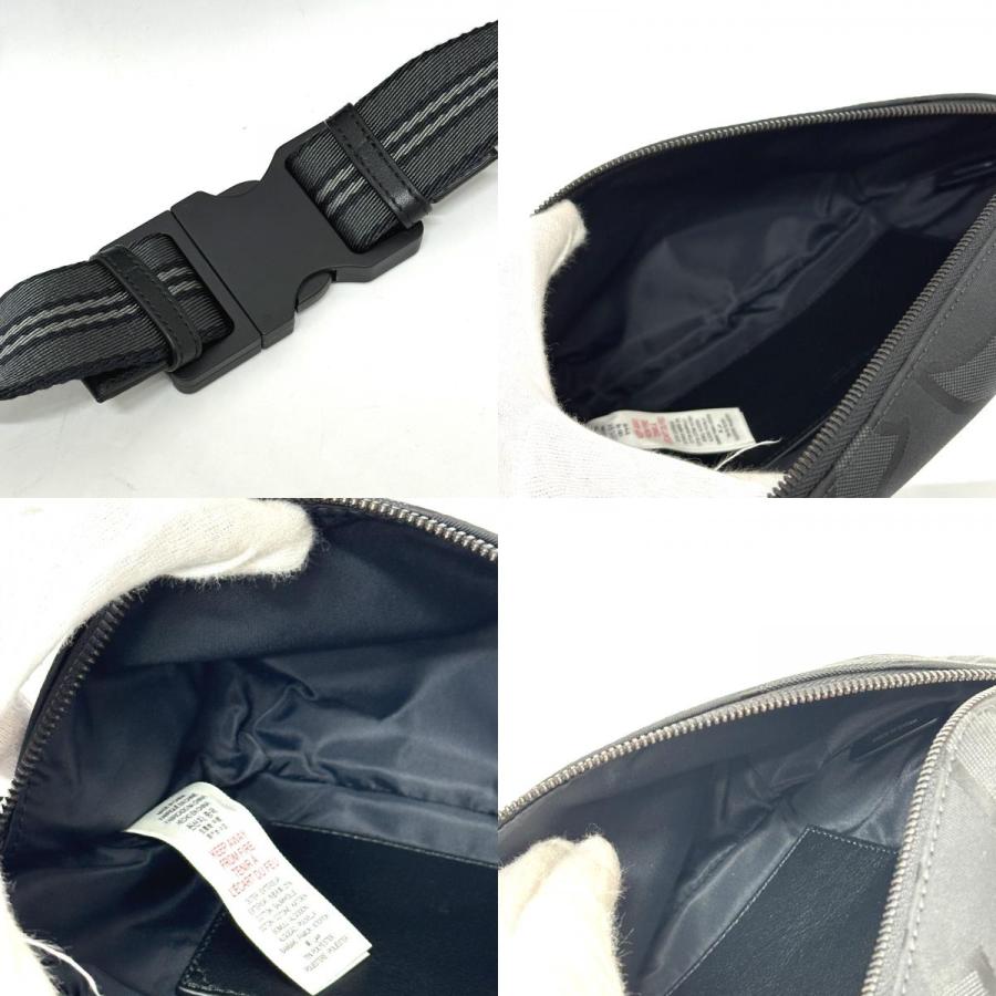 新品同様 BURBERRY バーバリー 8029991 カバン クロスボディ バムバッグ ウエストポーチ ウエストバッグ ブラック メンズ【中古】 | BURBERRY | 07