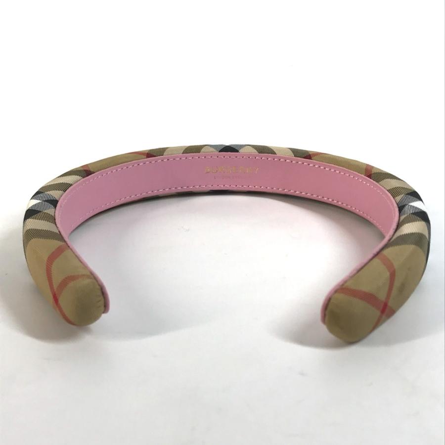 BURBERRY バーバリー チェック ヘアアクセサリー ヘッドバンド