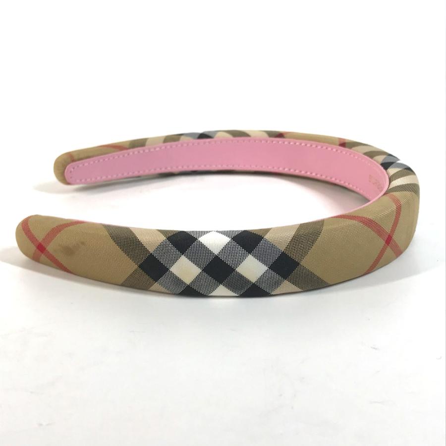 BURBERRY バーバリー チェック ヘアアクセサリー ヘッドバンド