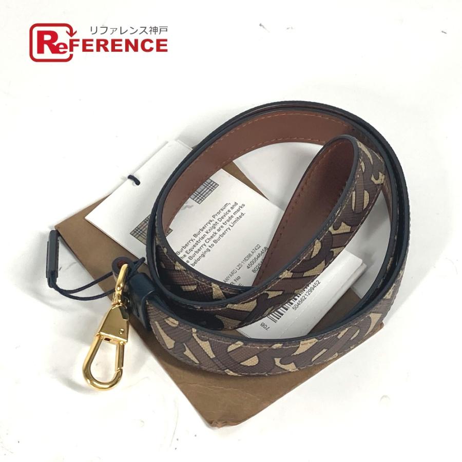 未使用 BURBERRY バーバリー 8025468 TBロゴ ネックストラップ アクセサリー ストラップ ブラウン ユニセックス【中古】 | BURBERRY
