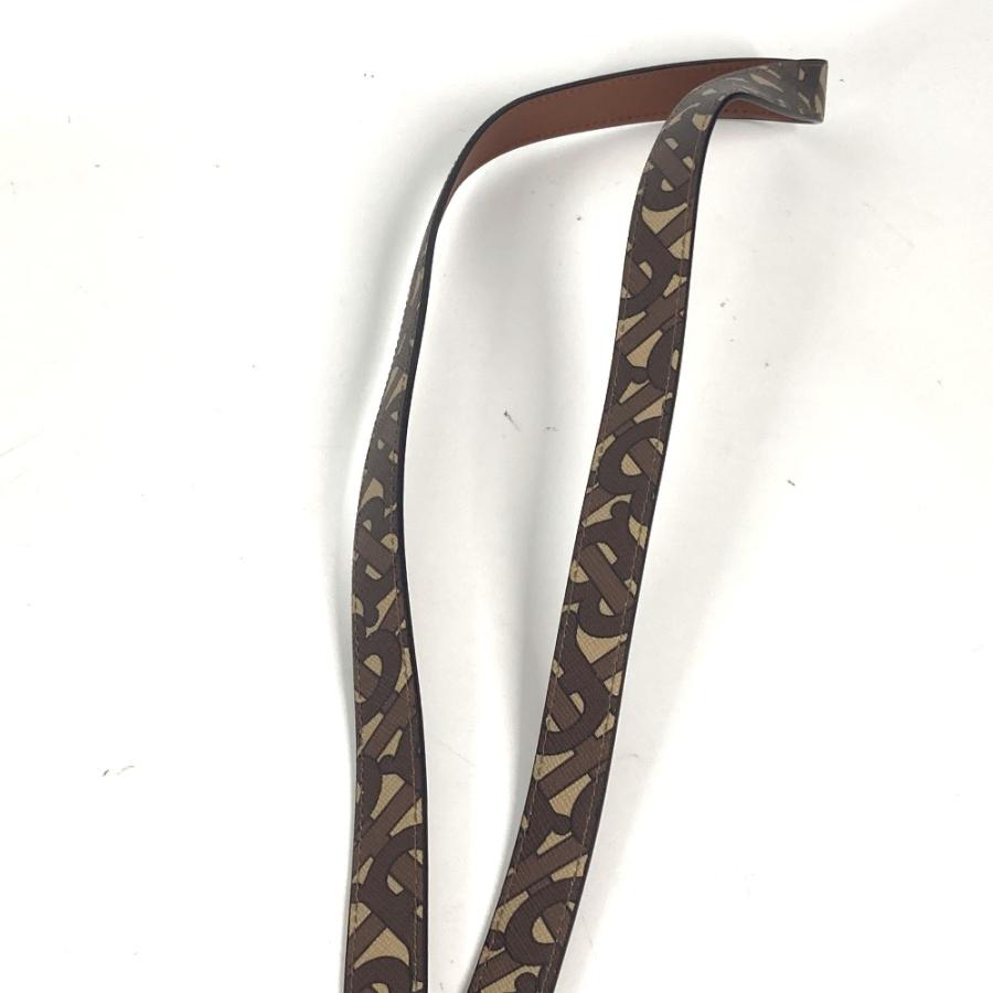 未使用 BURBERRY バーバリー 8025468 TBロゴ ネックストラップ アクセサリー ストラップ ブラウン ユニセックス【中古】 | BURBERRY | 03