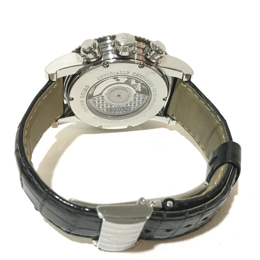 CORUM コルム 983.201.20 メンズ腕時計 クラシカルGMT 裏スケ 腕時計 