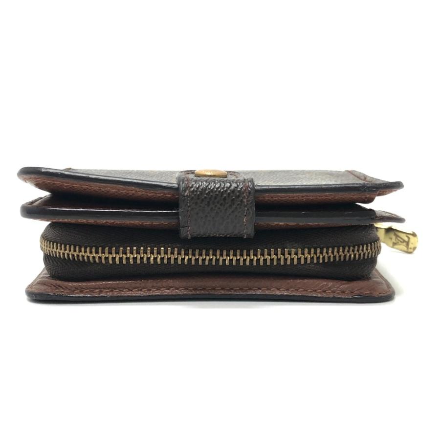 LOUIS VUITTON ルイヴィトン M61667 コンパクトジップ 二つ折りコンパクトウォレット 2つ折り財布 ブラウン レディース【中古】 | LOUIS VUITTON | 03