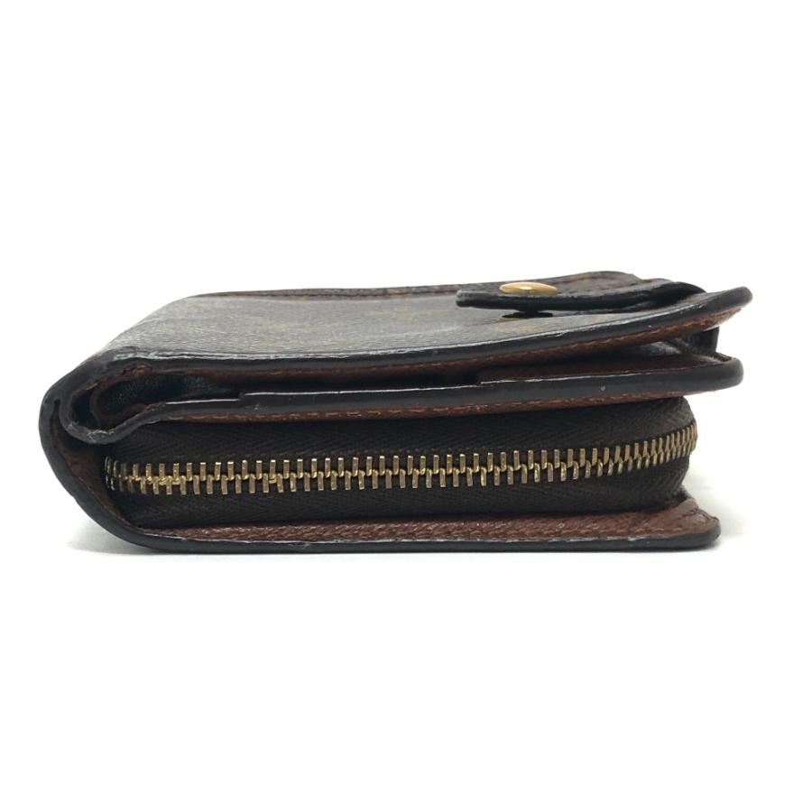 LOUIS VUITTON ルイヴィトン M61667 コンパクトジップ 二つ折りコンパクトウォレット 2つ折り財布 ブラウン レディース【中古】 | LOUIS VUITTON | 04