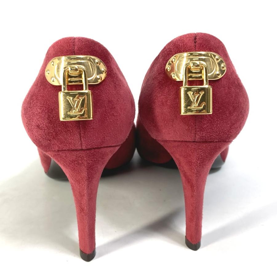 LOUIS VUITTON ルイヴィトン 南京錠 パドロック ヒール パンプス LOUIS VUITTON ルイヴィトン パドロック付き 南京錠 鍵 ヒール