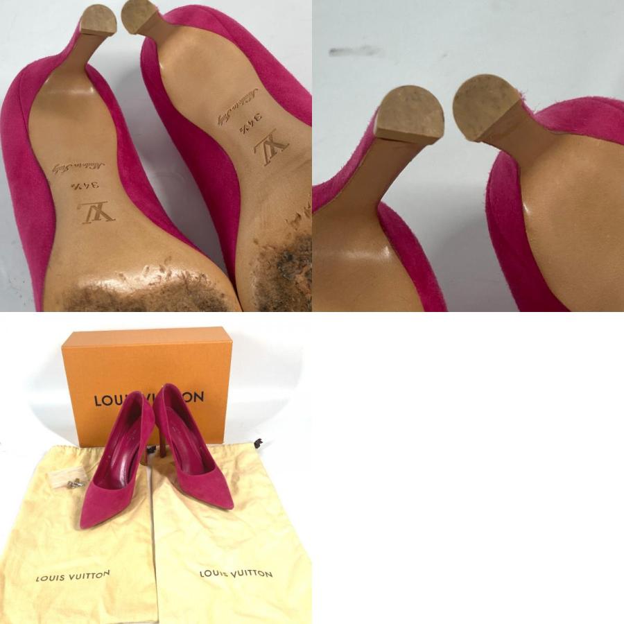 Louis Vuitton ピンク フラワーモチーフ ミュール36ハーフ