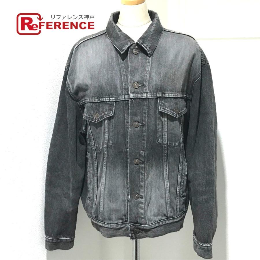 BALENCIAGA バレンシアガ ASYMMETRICAL DENIM JACKET アシンメトリー