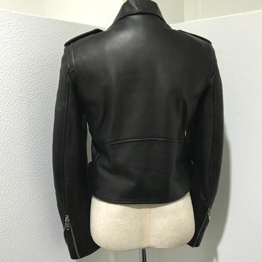 BALENCIAGA - バレンシアガ BALENCIAGA スカーフバイカー 479901 ライダース ジャケット アウター ライダースジャケット ラムレザー ブラック 未使用 BALENCIAGA - バレンシアガ BALENCIAGA スカーフバイカー 479901