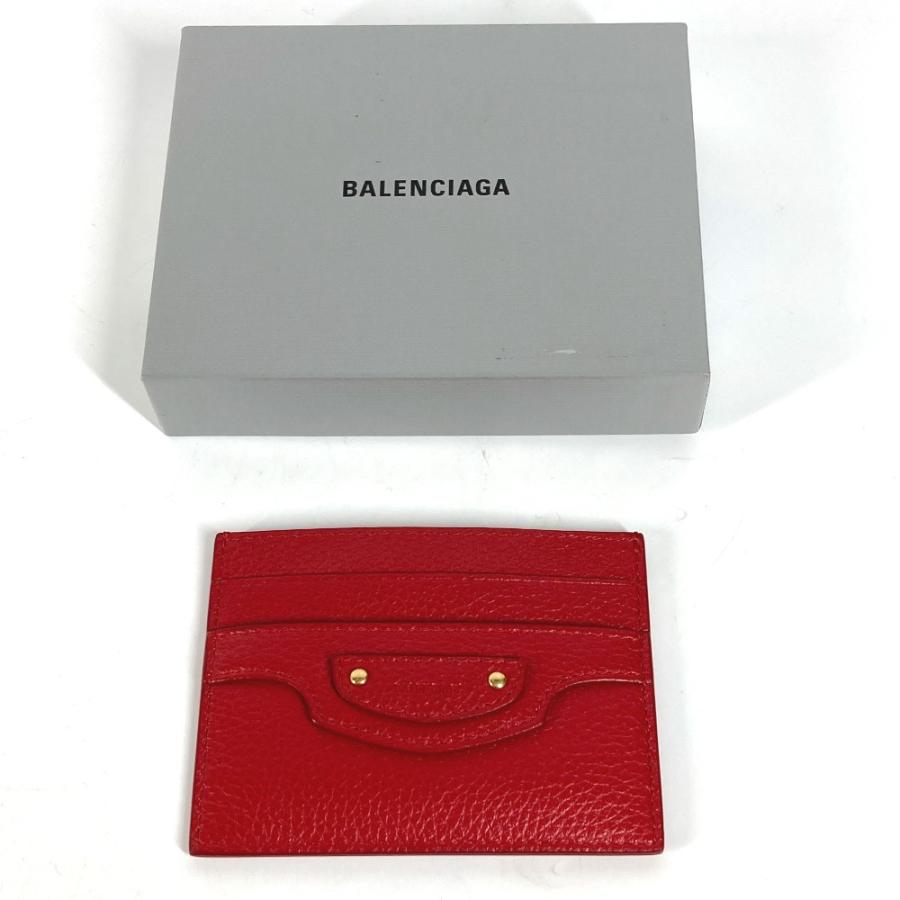 BALENCIAGA 美品 バレンシアガ 640109 ネオクラシック 名刺入れ パス  