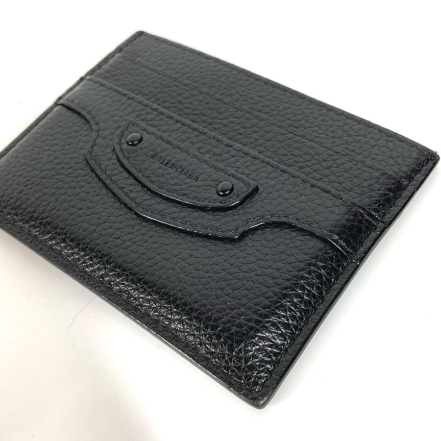 バレンシアガ BALENCIAGA ネオクラシック 640109 名刺入れ パスケース カードケース レザー ブラック 未使用 BALENCIAGA（バレンシアガ） 未使用 640109 ネオクラシック 名刺入れ