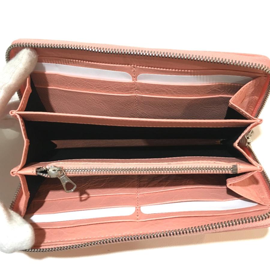 未使用 BALENCIAGA バレンシアガ 419805 エクスクルーシブ 長財布（あり）レザー レディース ピンクベージュ | BALENCIAGA | 04