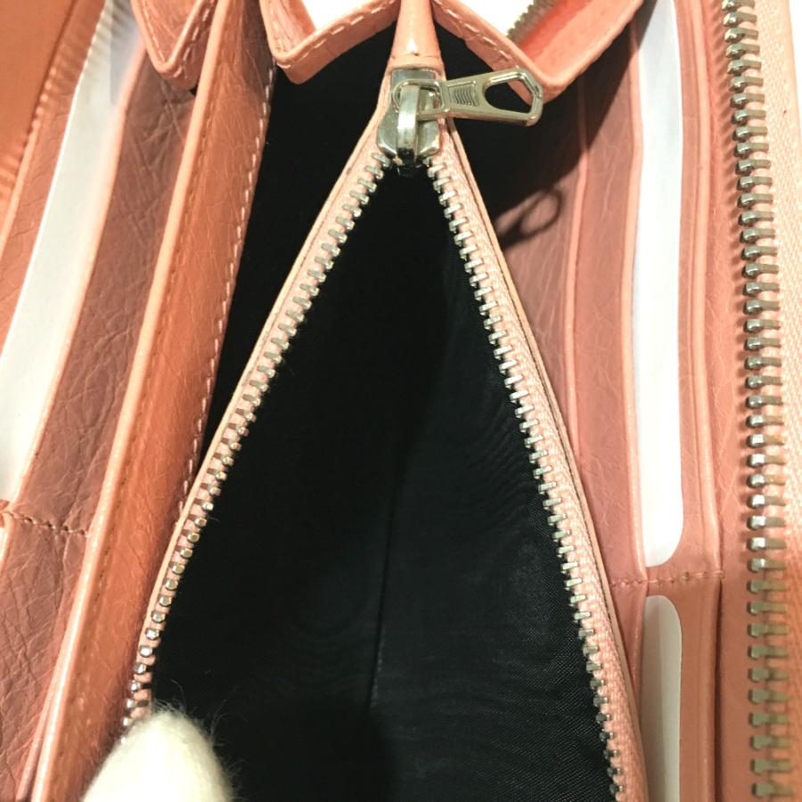 未使用 BALENCIAGA バレンシアガ 419805 エクスクルーシブ 長財布（あり）レザー レディース ピンクベージュ | BALENCIAGA | 05
