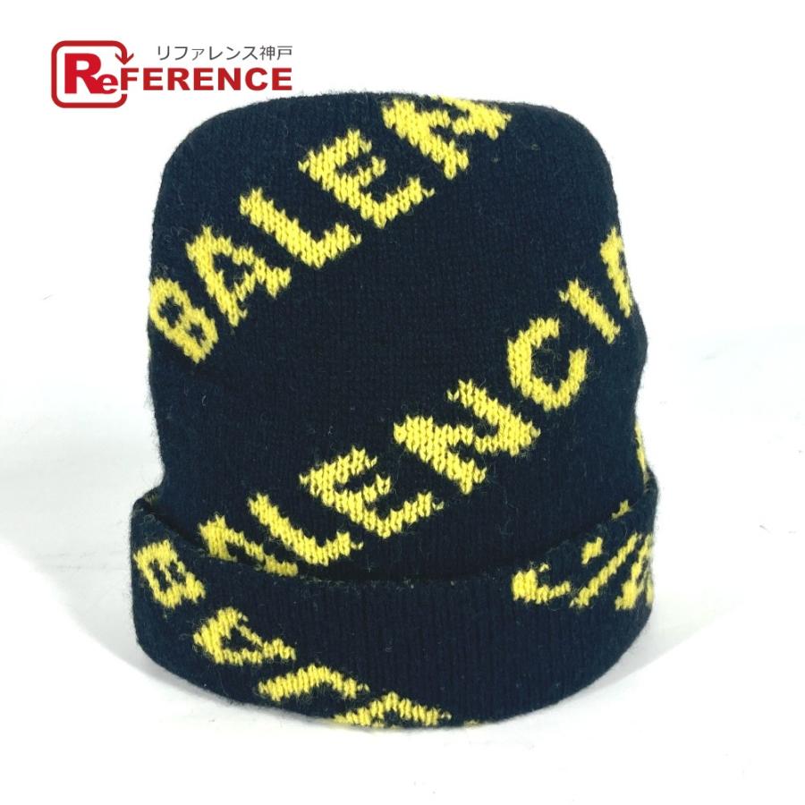 Balenciaga バレンシアガ ニット帽 モノグラム ビーニー 【公式通販】
