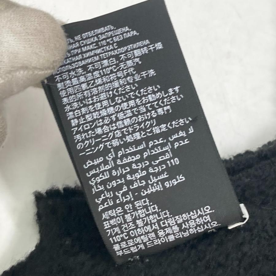 BALENCIAGA バレンシアガ 673309 ロゴ フリンジ マフラー ウール ブラック レディース【中古】 | BALENCIAGA | 06