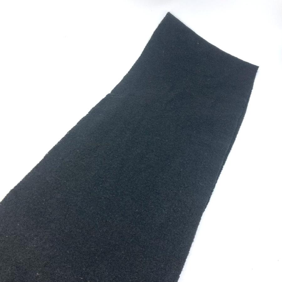 BALENCIAGA バレンシアガ 673309 ロゴ フリンジ マフラー ウール ブラック レディース【中古】 | BALENCIAGA | 08