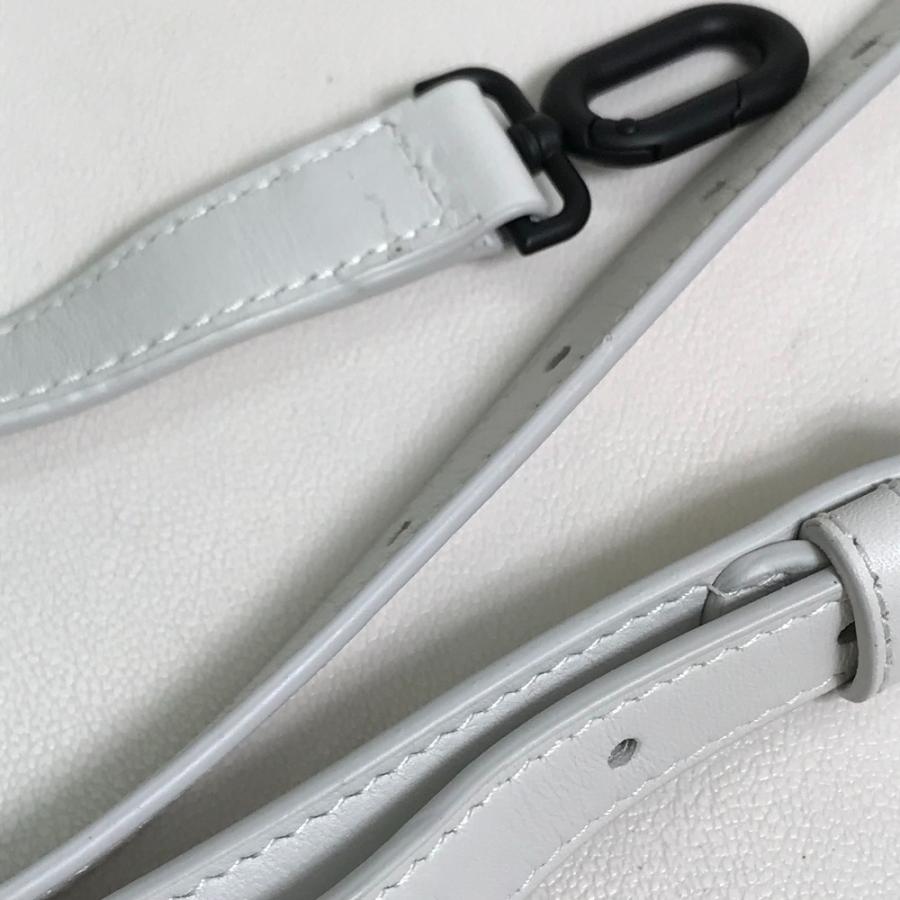 美品 BALENCIAGA バレンシアガ 661854 メガジップ ハンドバッグ ホワイト/ブラック レディース【中古】 | BALENCIAGA | 11