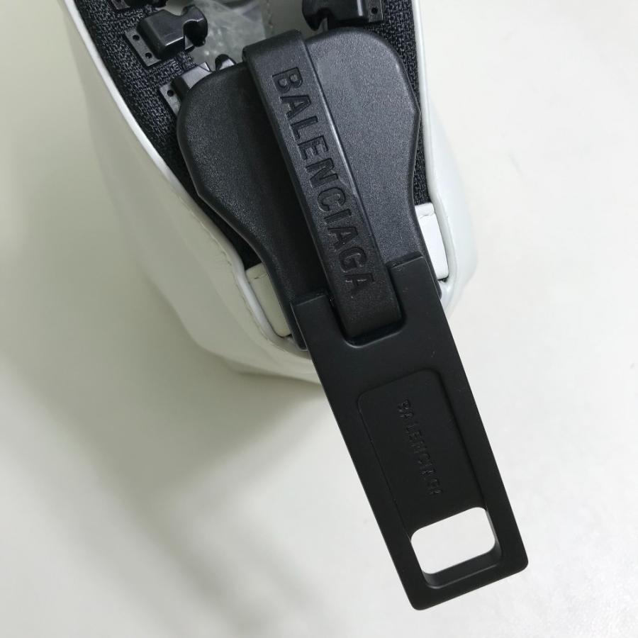 美品 BALENCIAGA バレンシアガ 661854 メガジップ ハンドバッグ ホワイト/ブラック レディース【中古】 | BALENCIAGA | 05