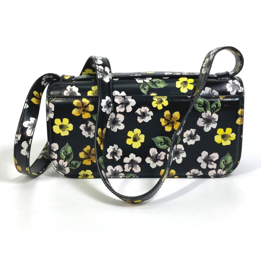 BALENCIAGA バレンシアガ 674693 GOSSIP ゴシップ フラワー 肩掛け 斜め掛け ショルダーバッグ レザー ブラック レディース【中古】 | BALENCIAGA | 01