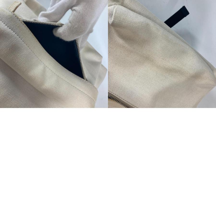 BALENCIAGA バレンシアガ 552374 エブリデイ ロゴ バックパック カバン」 リュックサック ホワイト メンズ【中古】 | BALENCIAGA | 09