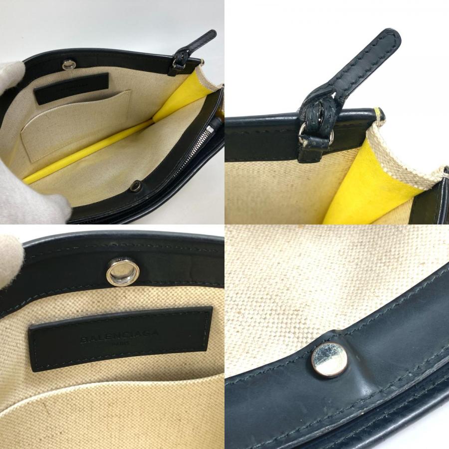 BALENCIAGA（バレンシアガ） 339937 ネイビー ポシェット 斜め掛け