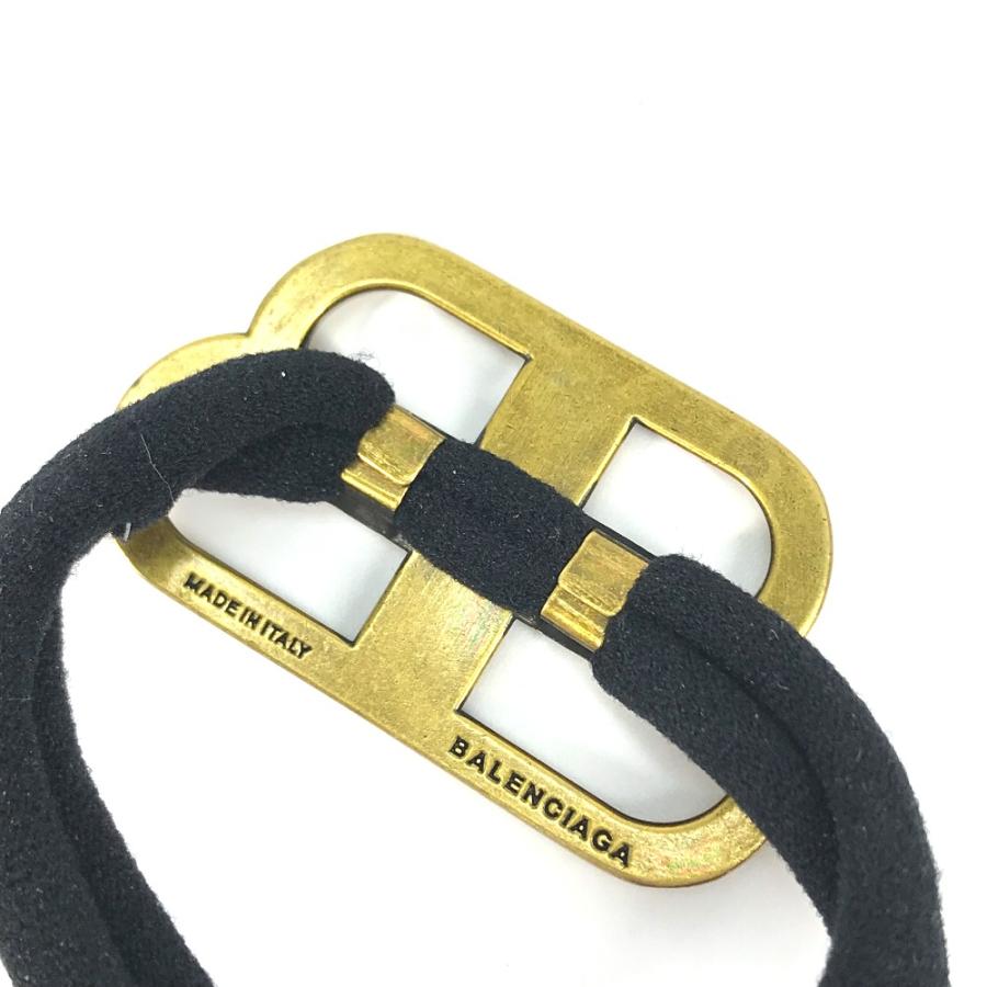 【新品未使用】BALENCIAGA BB アイコン バレンシアガヘアゴム BALENCIAGA バレンシアガ ヘアタイ BB ICON HAIR TIE 718894