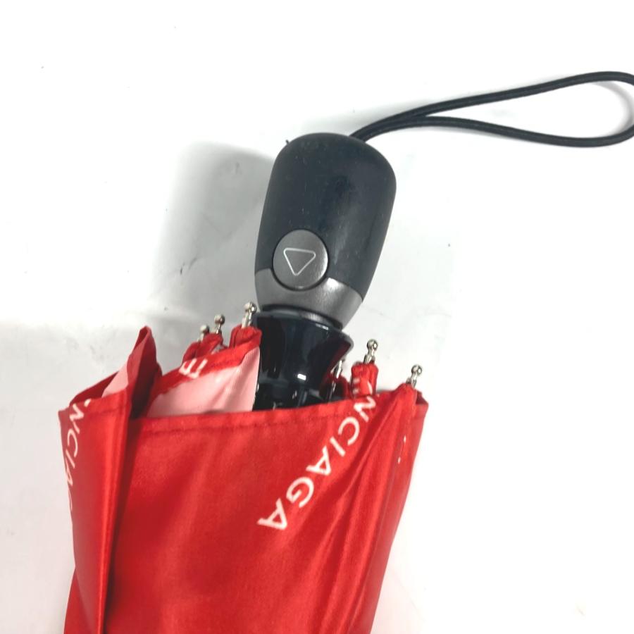 未使用 BALENCIAGA バレンシアガ 不明 ロゴ 折り畳み傘 アンブレラ collette コラボ コレット 傘 レッド ユニセックス【中古】 | BALENCIAGA | 04