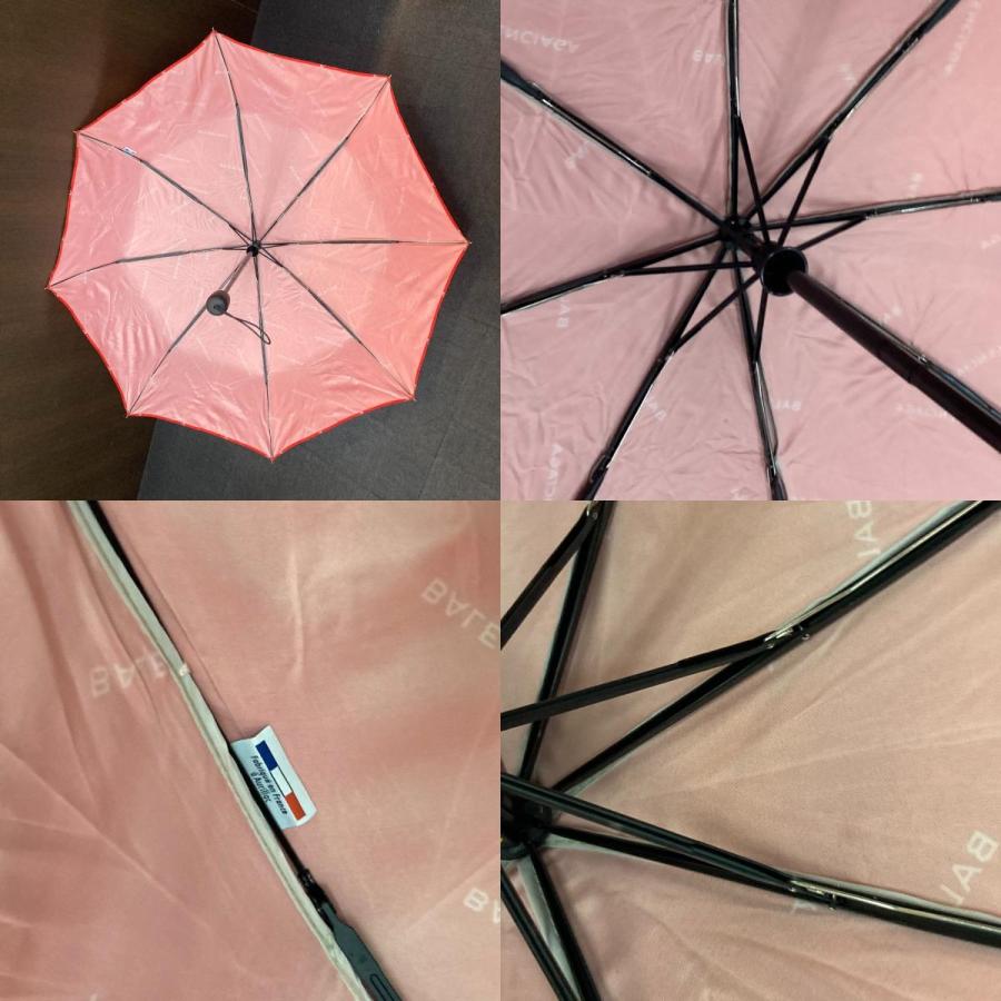 未使用 BALENCIAGA バレンシアガ 不明 ロゴ 折り畳み傘 アンブレラ collette コラボ コレット 傘 レッド ユニセックス【中古】 | BALENCIAGA | 09