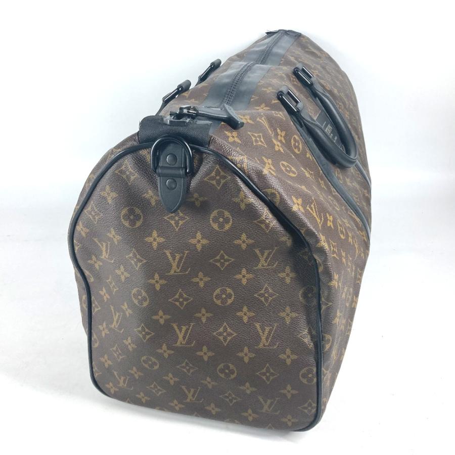 LOUIS VUITTON ルイヴィトン M41411 キーポルバンドリエール55 旅行バッグ モノグラムウォータープルーフ ボストンバッグ ブラウン【中古】 | LOUIS VUITTON | 03