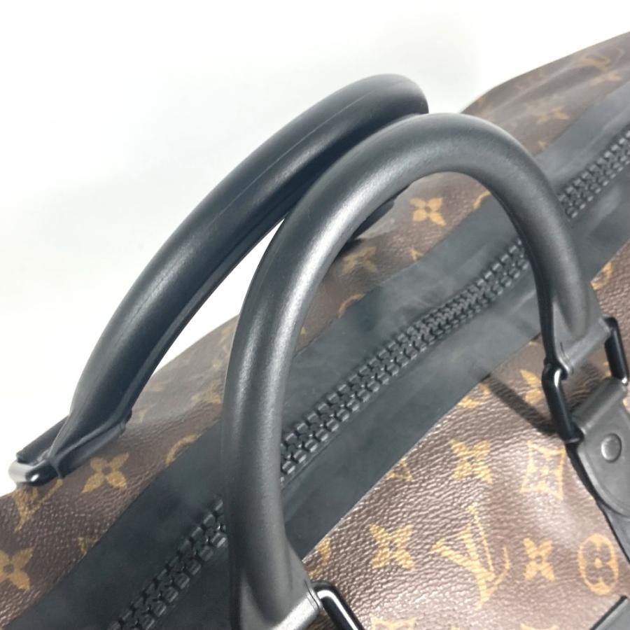 LOUIS VUITTON ルイヴィトン M41411 キーポルバンドリエール55 旅行バッグ モノグラムウォータープルーフ ボストンバッグ ブラウン【中古】 | LOUIS VUITTON | 06