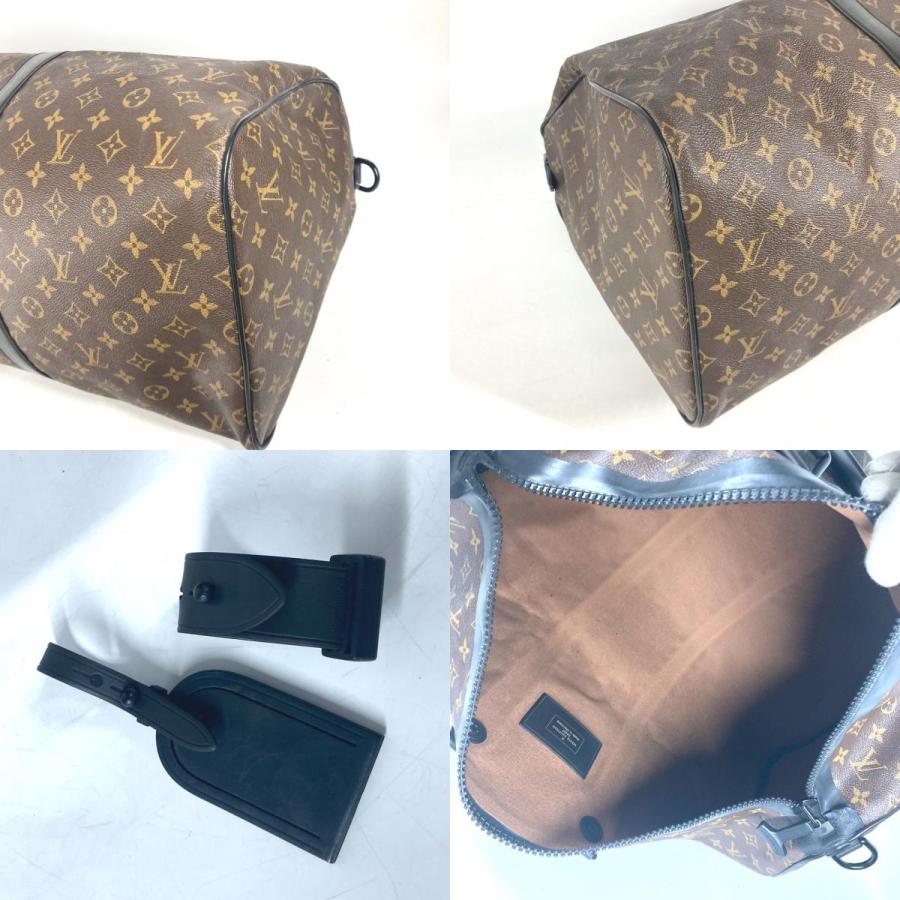 LOUIS VUITTON ルイヴィトン M41411 キーポルバンドリエール55 旅行バッグ モノグラムウォータープルーフ ボストンバッグ ブラウン【中古】 | LOUIS VUITTON | 08