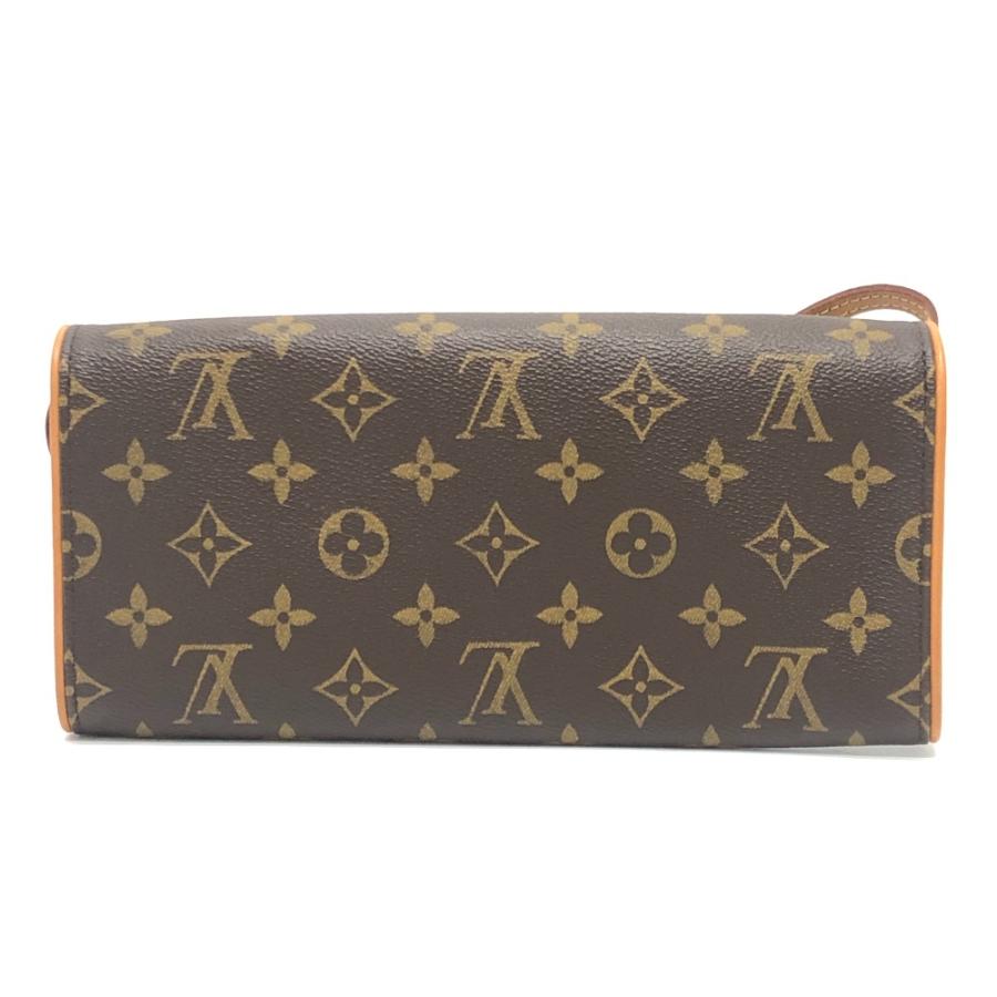 LOUIS VUITTON ルイヴィトン M51852 ポシェットツインGM カバン 2WAY クラッチバッグ ショルダーバッグ ブラウン レディース【中古】 | LOUIS VUITTON | 01