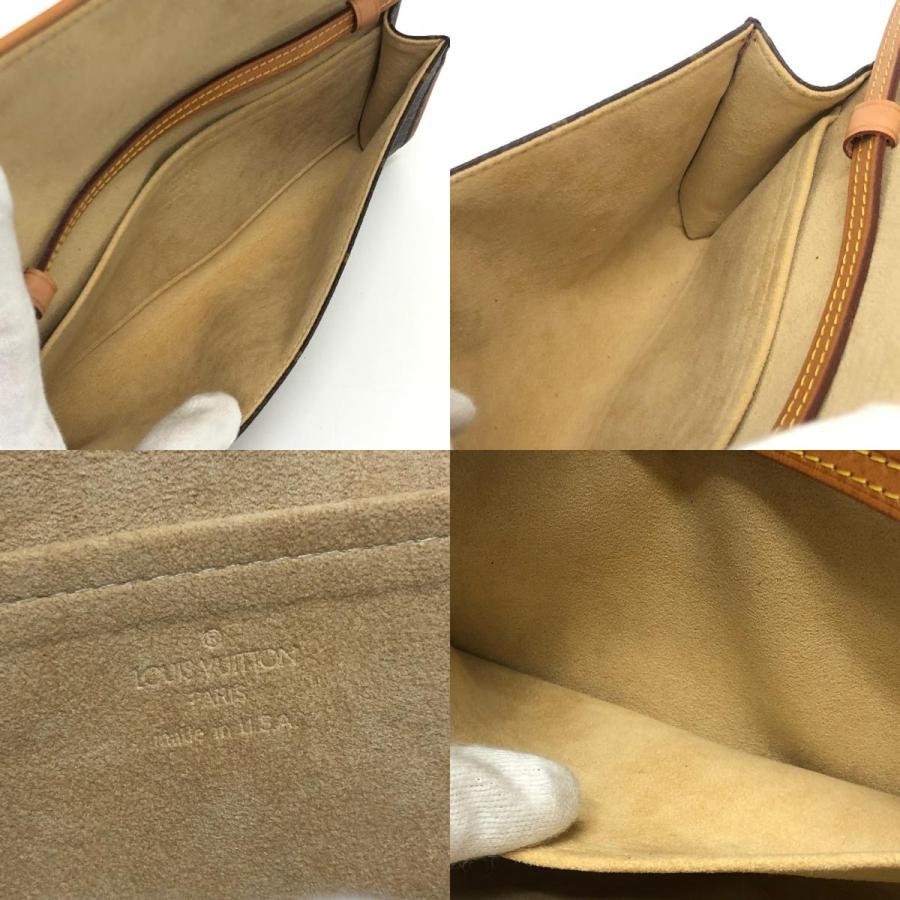 LOUIS VUITTON ルイヴィトン M51852 ポシェットツインGM カバン 2WAY クラッチバッグ ショルダーバッグ ブラウン レディース【中古】 | LOUIS VUITTON | 08