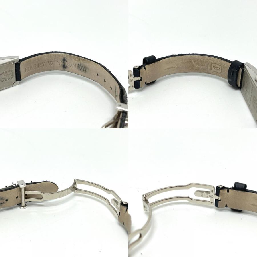 HARRY WINSTON ハリーウィンストン AVCQHM16WW024 K18WG アヴェニューC ミニ 純正ダイヤ シェル クオーツ 腕時計 シルバー【中古】 |  | 08